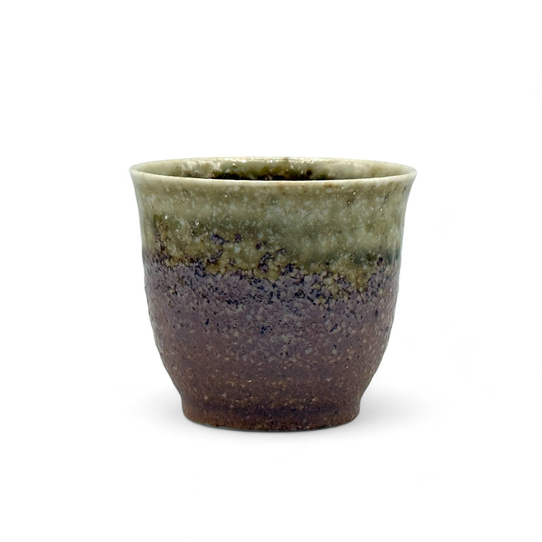 Bifu Sand Brown Mino-yaki Yunomi - Japanese Teacup