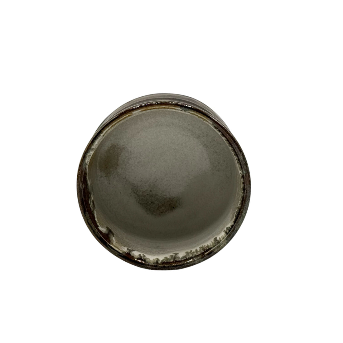 Karatsu Setsume Brown Mino-yaki Yunomi - Japanese Teacup