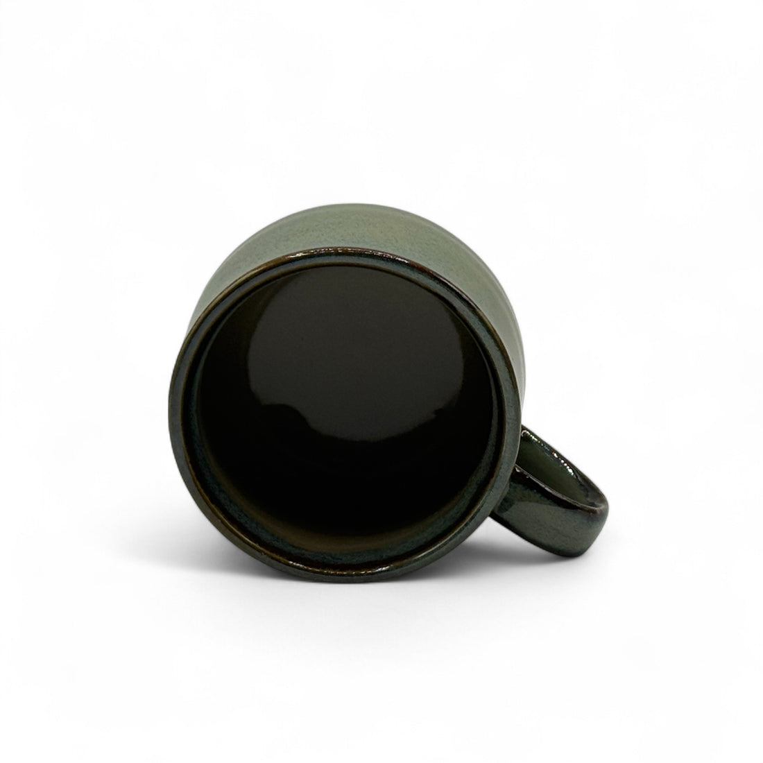 Ume Plum Blue Mino-yaki Mug - Japanese Tea Mug