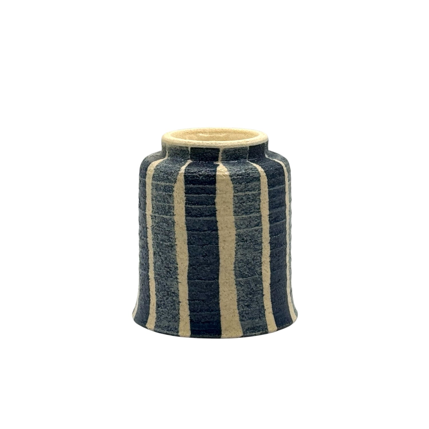 Aojukusa Blue Mino-yaki Yunomi - Japanese Teacup