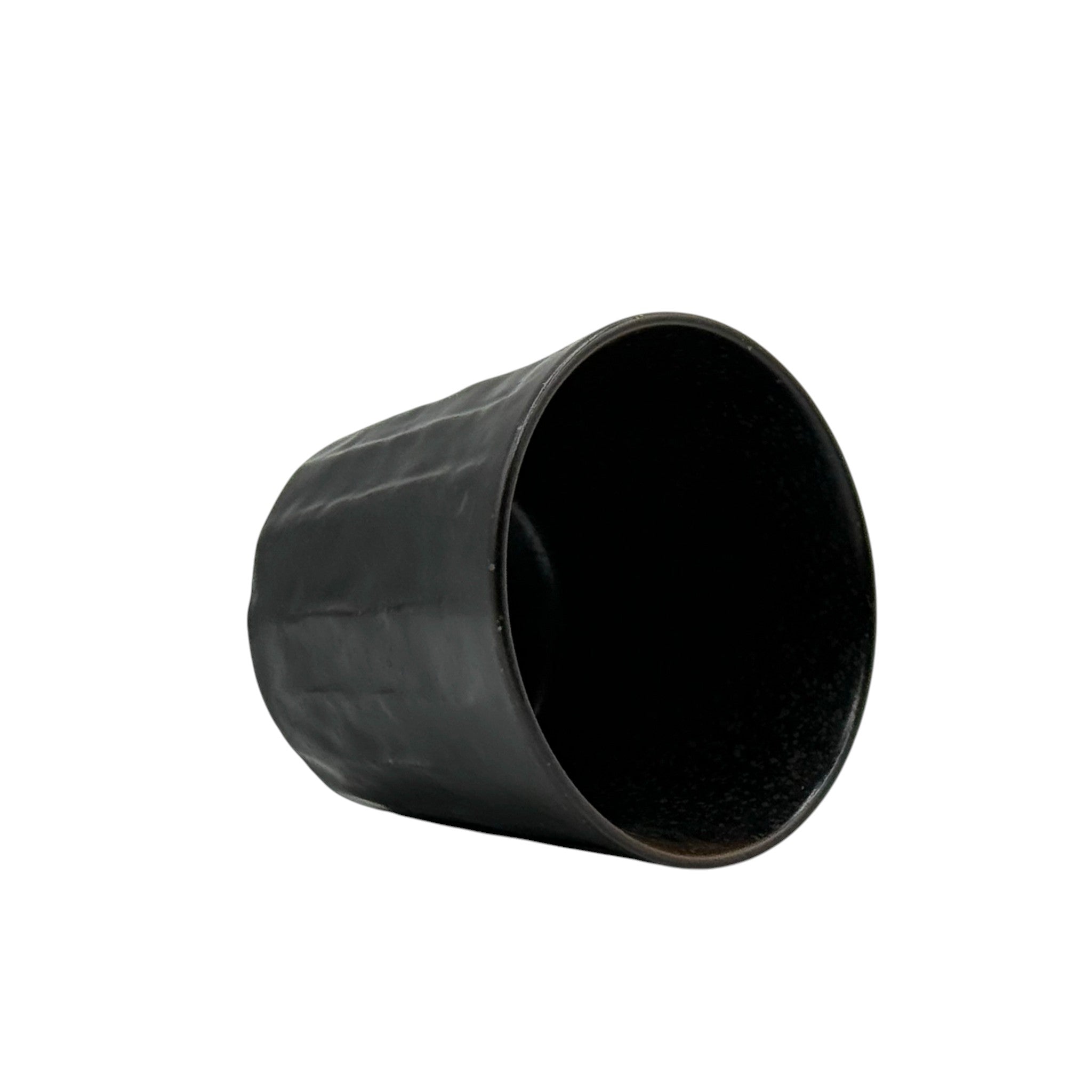 Kuro Ryu Fuki Black Mino-yaki Yunomi - Japanese Teacup – Inoue Tea