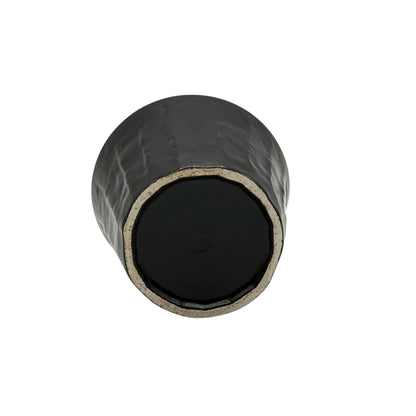 Kuro Ryu Fuki Black Mino-yaki Yunomi - Japanese Teacup