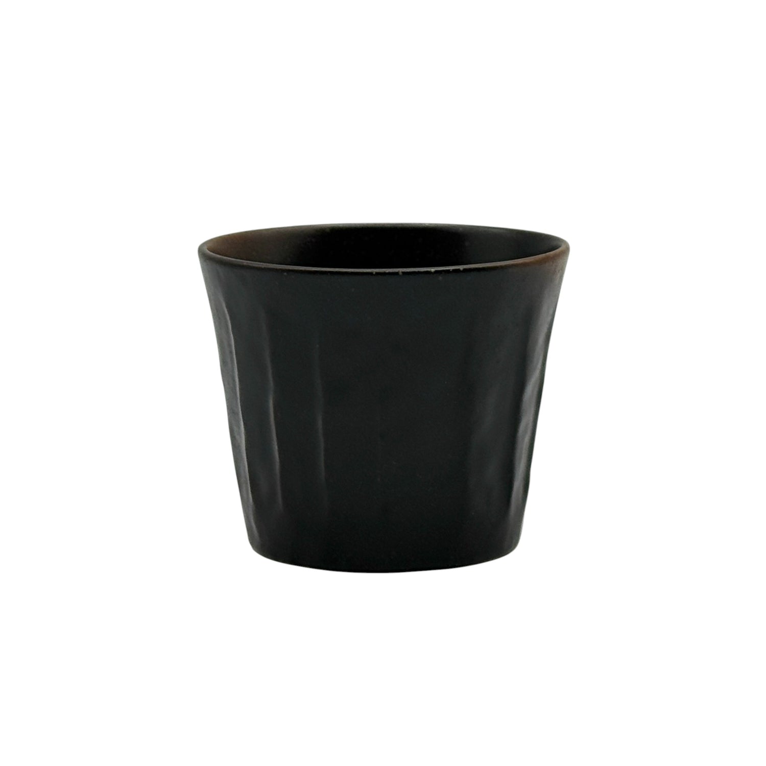 Kuro Ryu Fuki Black Mino-yaki Yunomi - Japanese Teacup