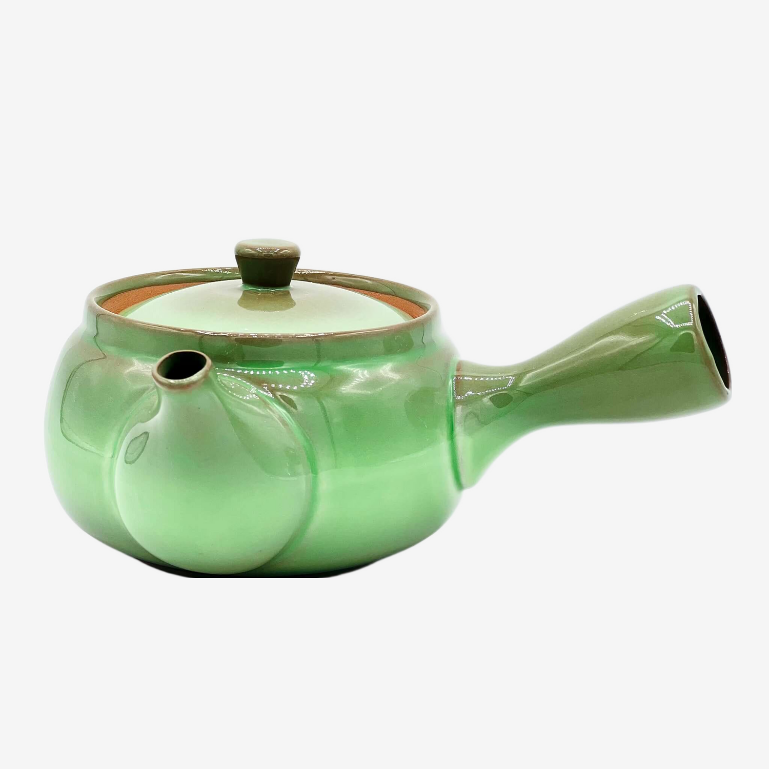 Ryokusuien Green Kyusu - Japanese Teapot Teaware Inoue Tea