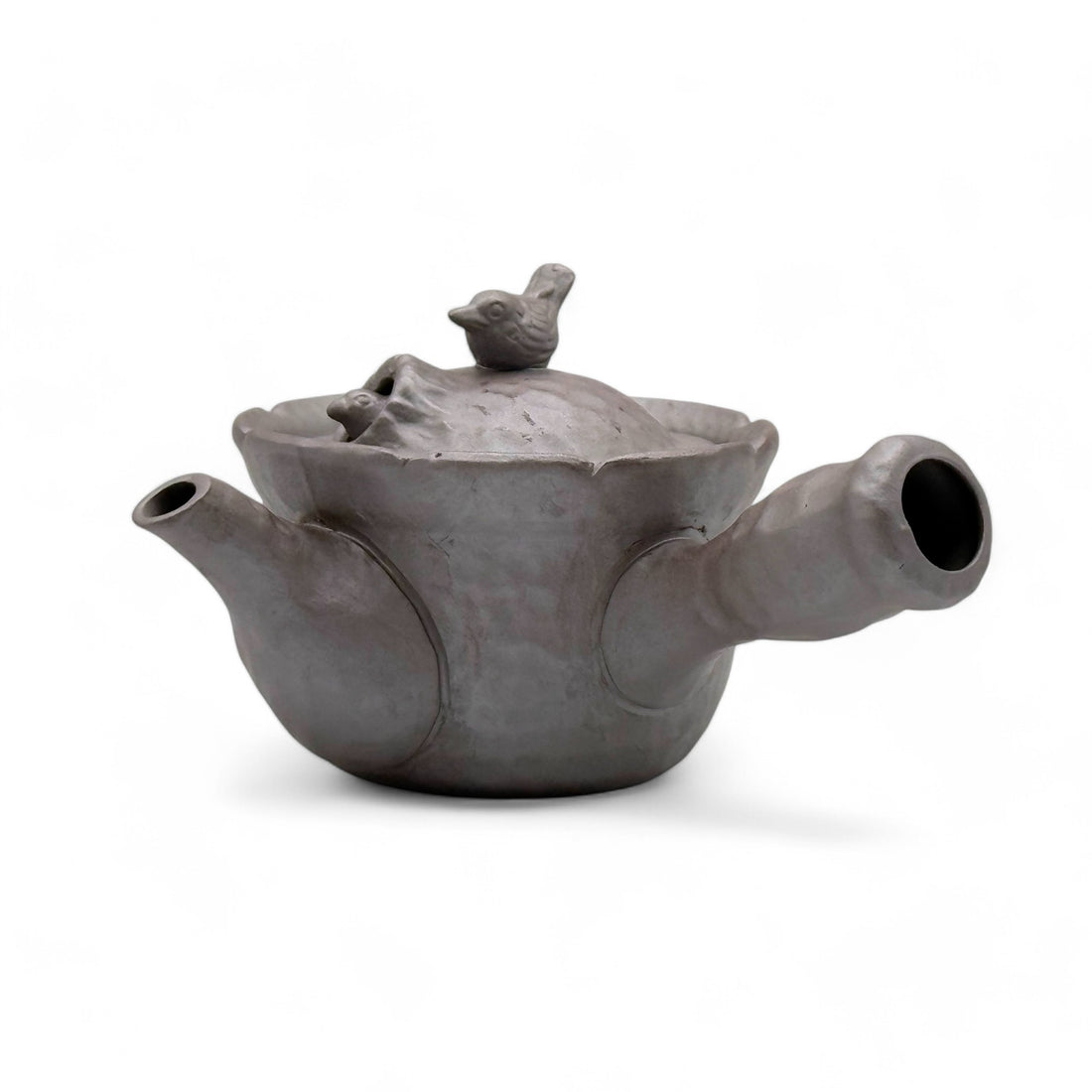 Tori Tobidashi Ko Banko-yaki Kyusu - Japanese Teapot