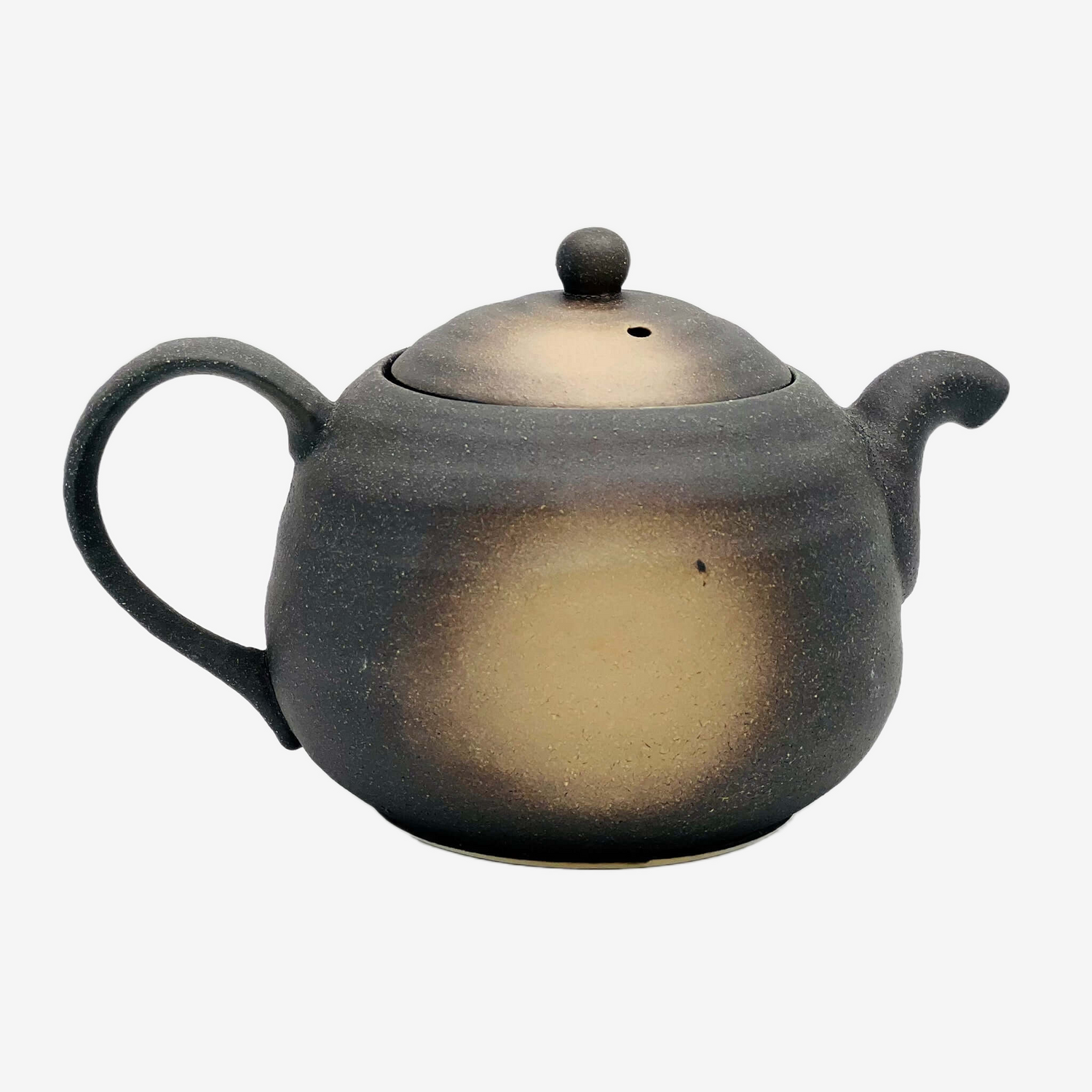 Iga Fukimaru Black Kyusu - Japanese Teapot Teaware Inoue Tea