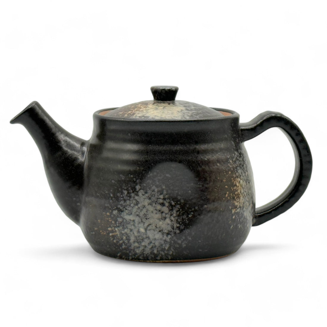 Bizen Fu Black Tokoname-yaki Kyusu  - Japanese Teapot