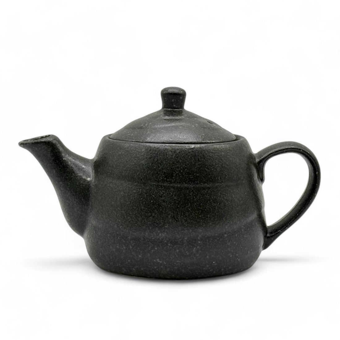 Kuro Kessho Black Tokoname-yaki Kyusu - Japanese Teapot