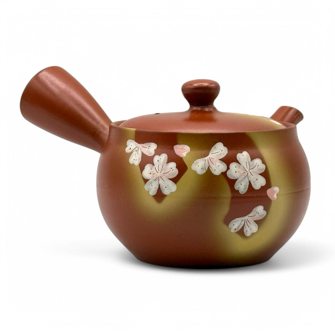 Fusensaku Sakura no Hana Tokoname-yaki Kyusu - Japanese Teapot