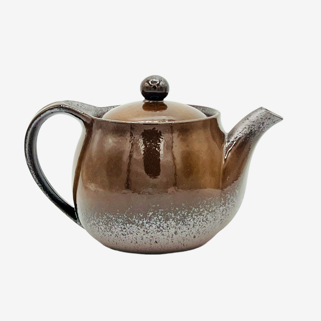 Toffee Brown Kyusu - Japanese Teapot