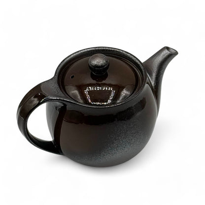 Toffee Brown Banko-yaki Kyusu - Japanese Teapot