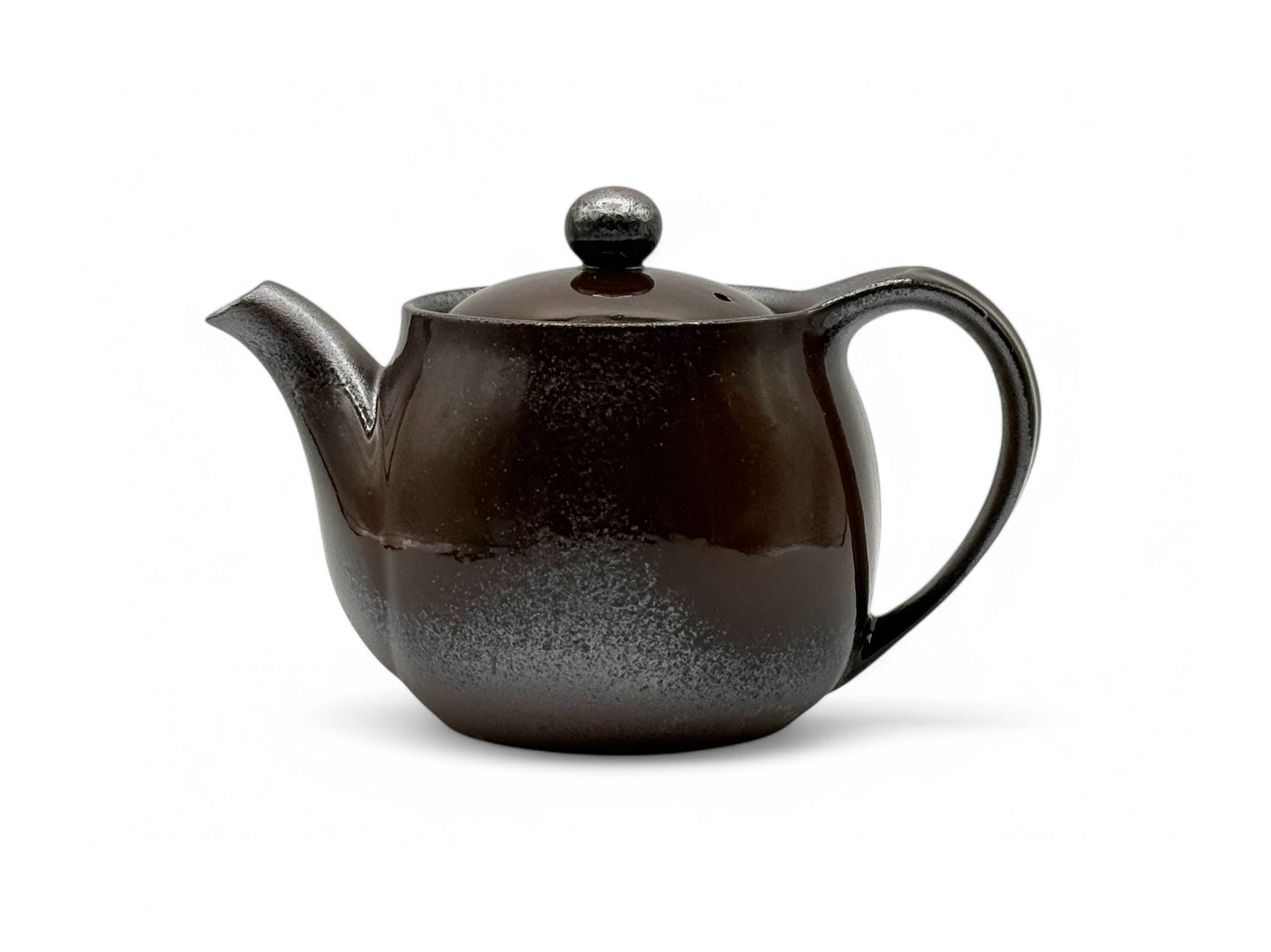 Toffee Brown Banko-yaki Kyusu - Japanese Teapot