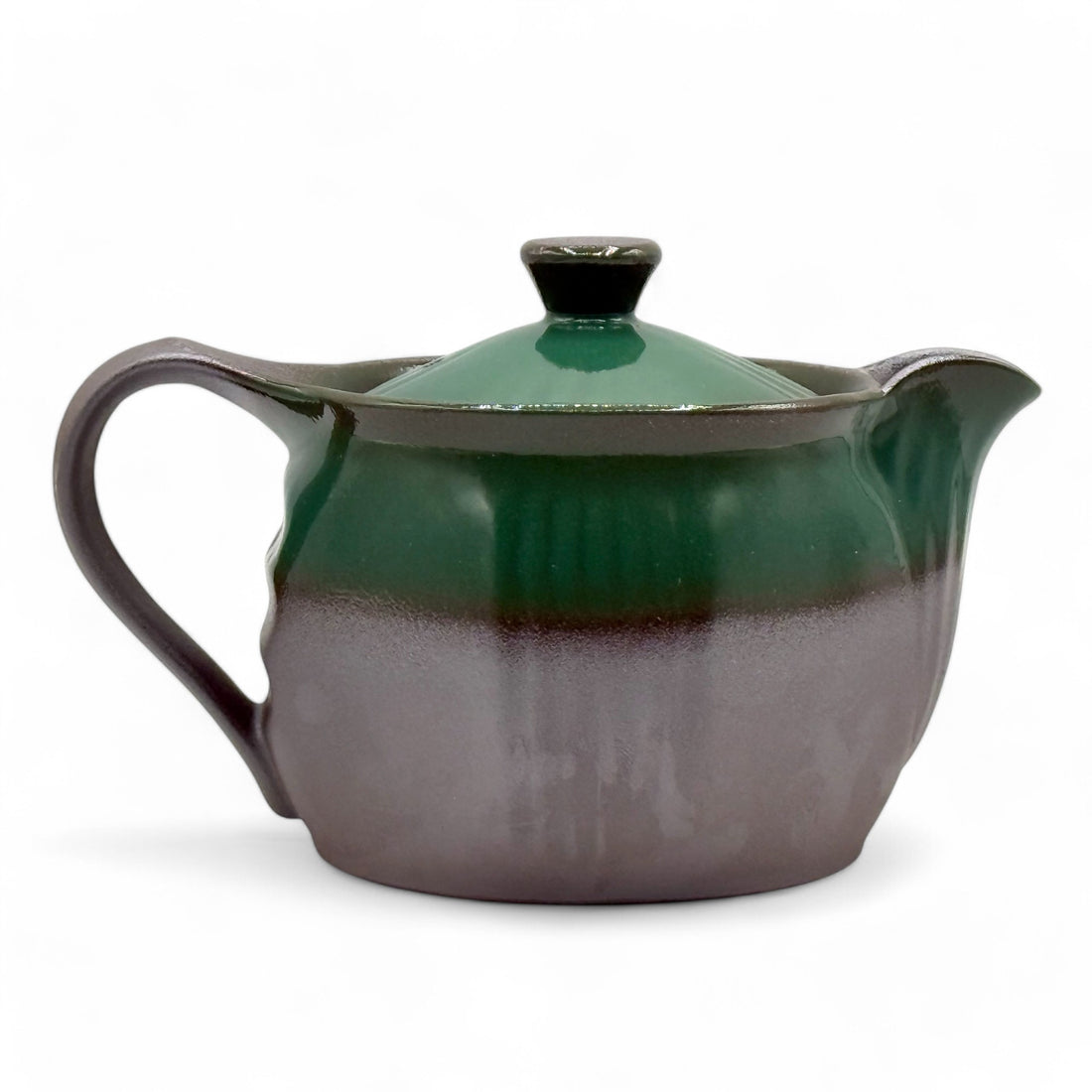 Hisui Green Banko-yaki Kyusu - Japanese Teapot