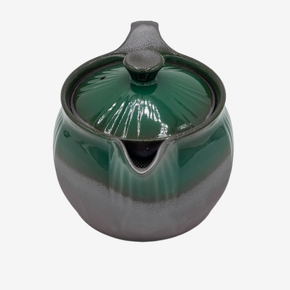 Hisui Green Banko-yaki Kyusu - Japanese Teapot