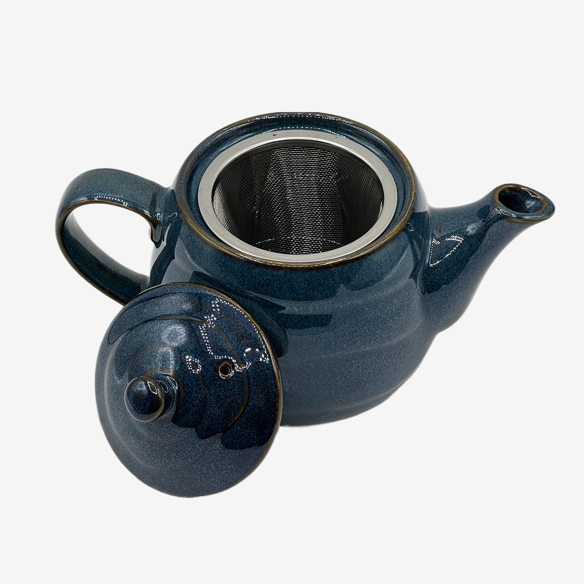 Namako Blue Kyusu - Japanese Teapot