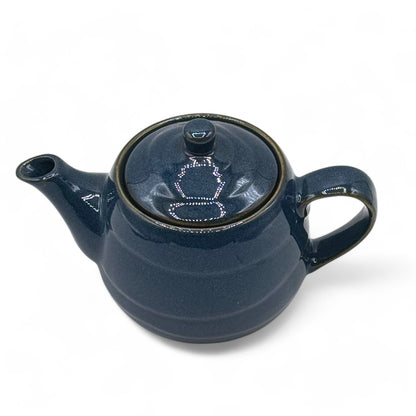 Namako Blue Tokoname-yaki Kyusu - Japanese Teapot