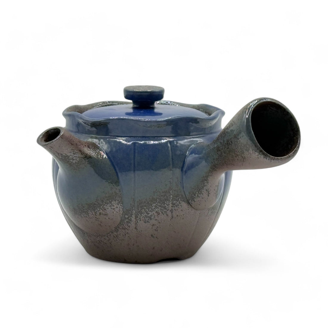 Maruyoshi Toki Blue Banko-yaki Kyusu - Japanese Teapot