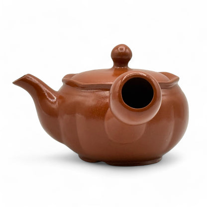 Shuiro Red Tokoname-yaki Kyusu - Japanese Teapot