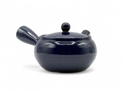 Ikuko Blue Banko-yaki Kyusu - Japanese Teapot