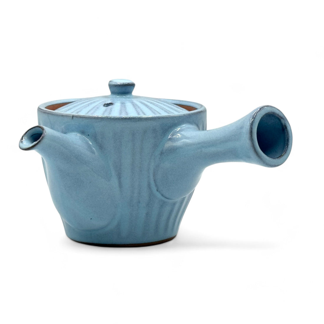 Hitugama Blue Tokoname-yaki Kyusu - Japanese Teapot