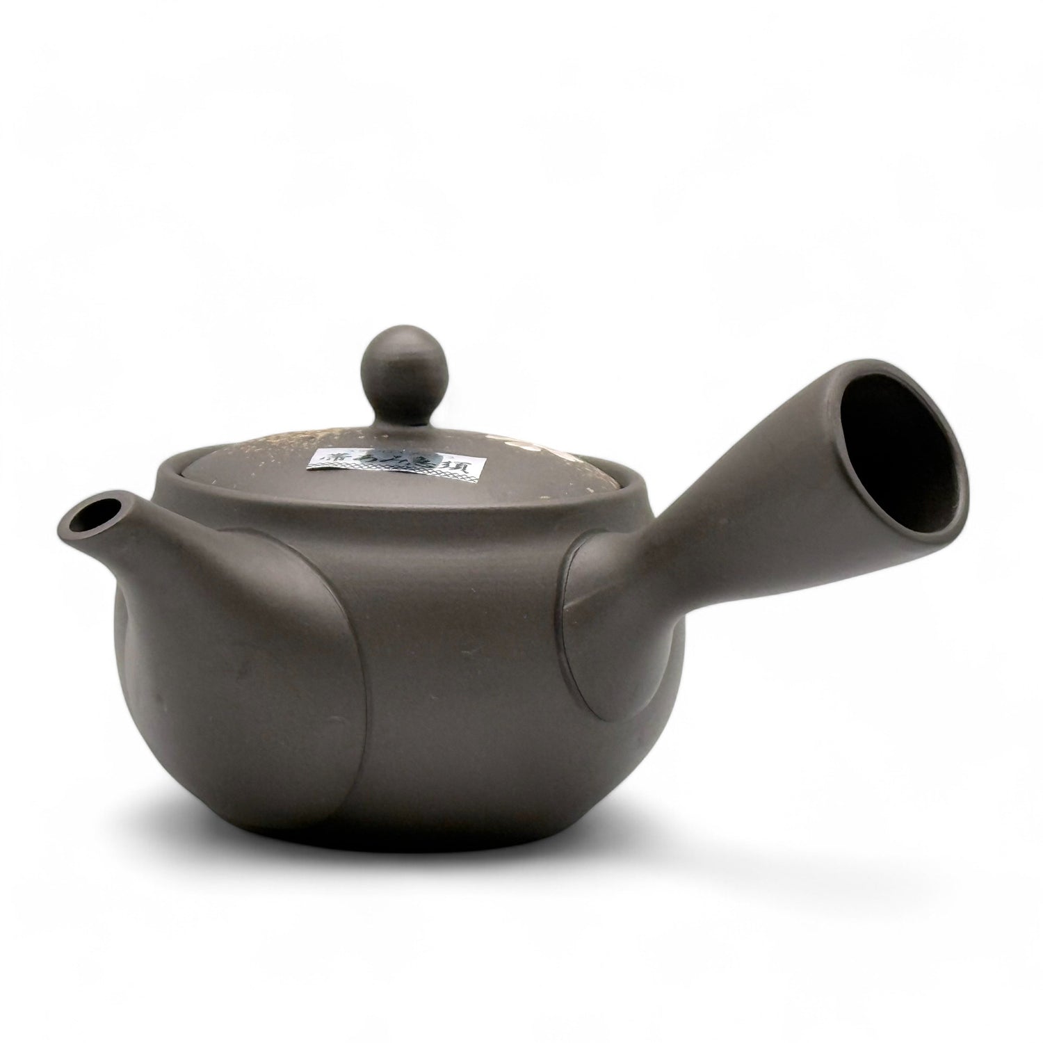 Fusensaku Nadeshi Gold Kuro Black Tokoname-yaki Kyusu - Japanese Teapot