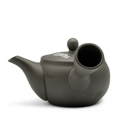 Fusensaku Nadeshi Gold Kuro Black Tokoname-yaki Kyusu - Japanese Teapot