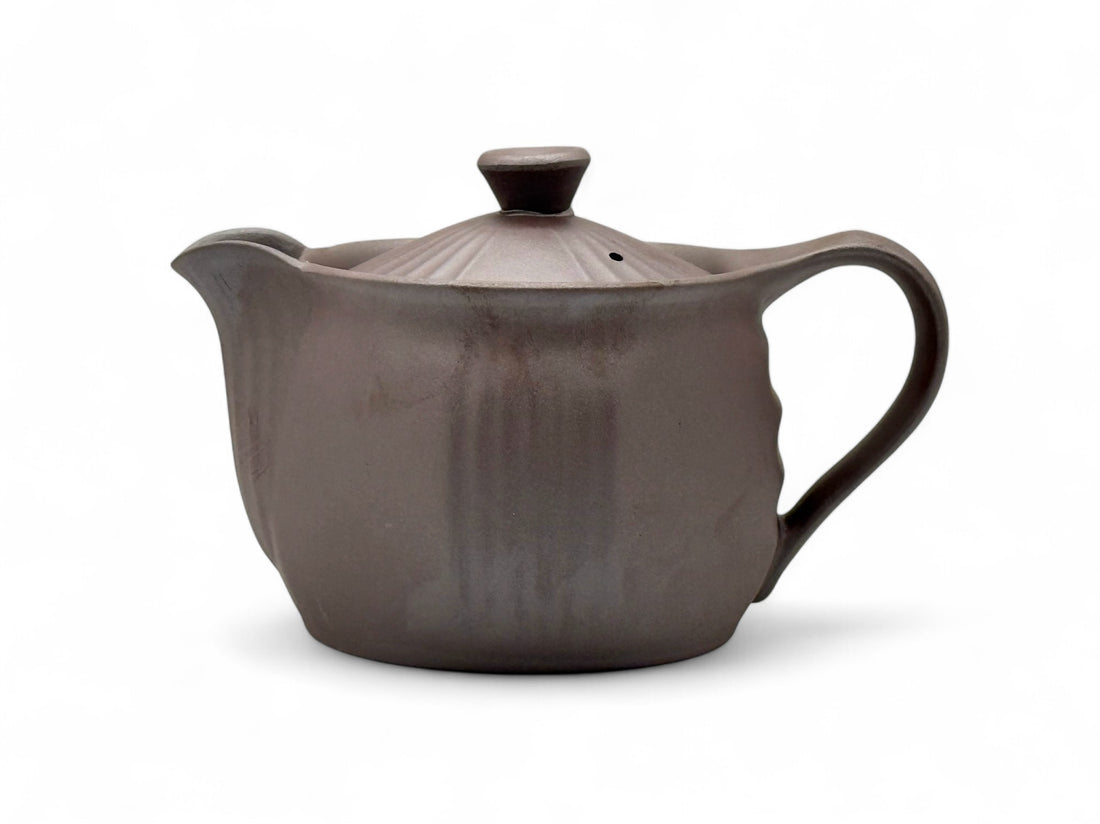 Ichiro Brown Banko-yaki Kyusu - Japanese Teapot