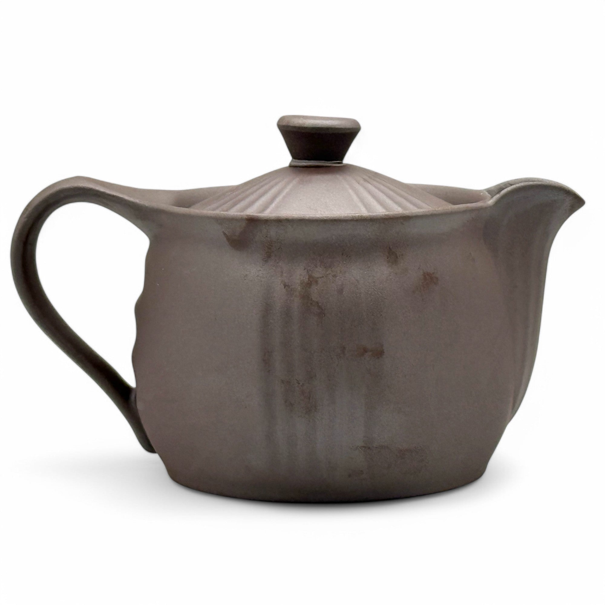 Ichiro Brown Banko-yaki Kyusu - Japanese Teapot