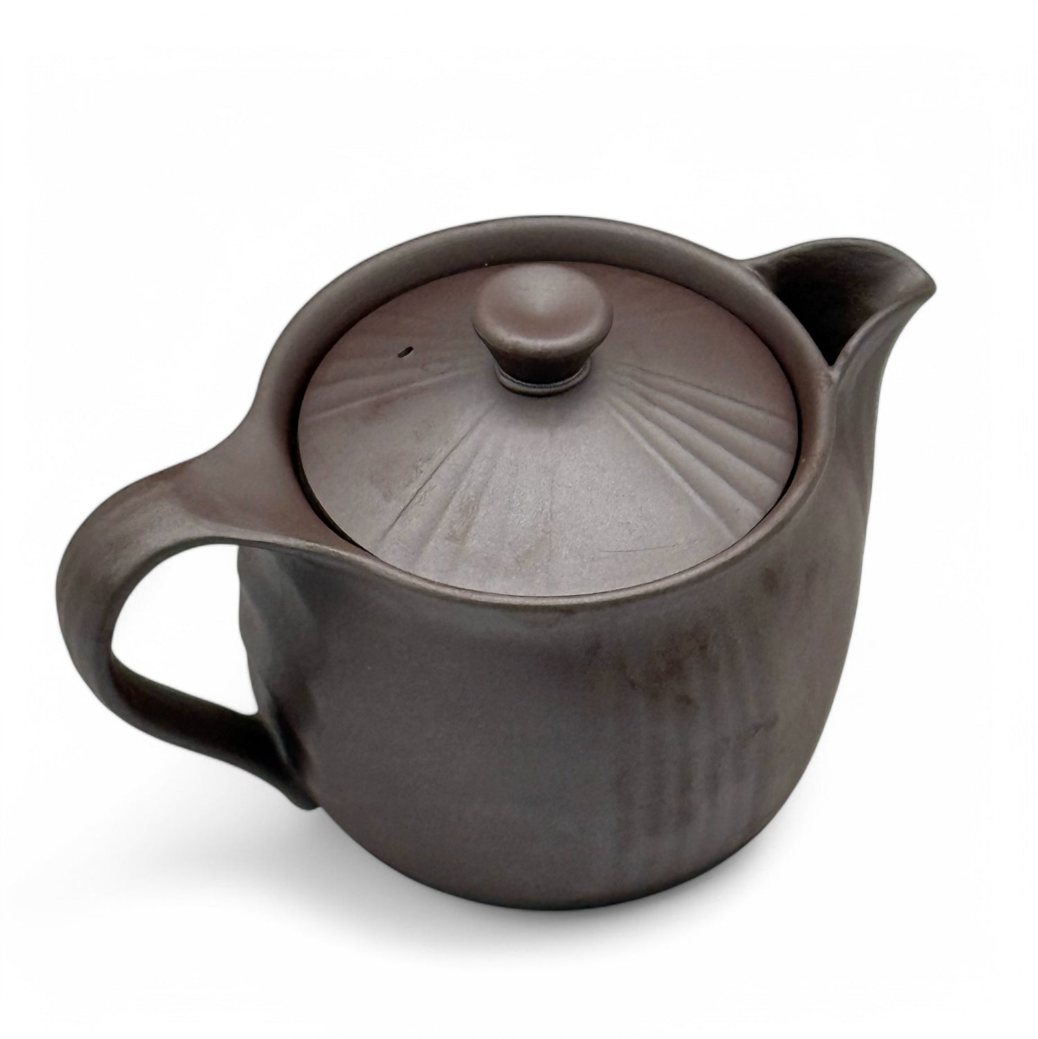 Ichiro Brown Banko-yaki Kyusu - Japanese Teapot