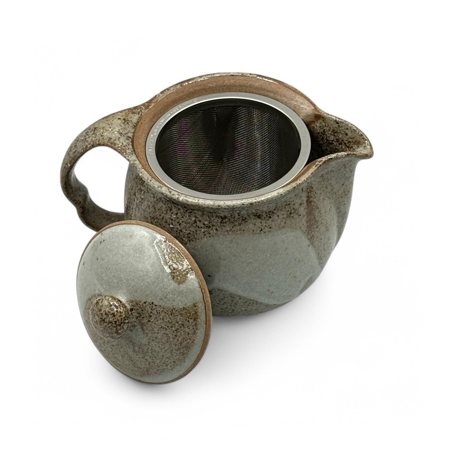 Nuri Gray Tokoname-yaki Kyusu - Japanese Teapot