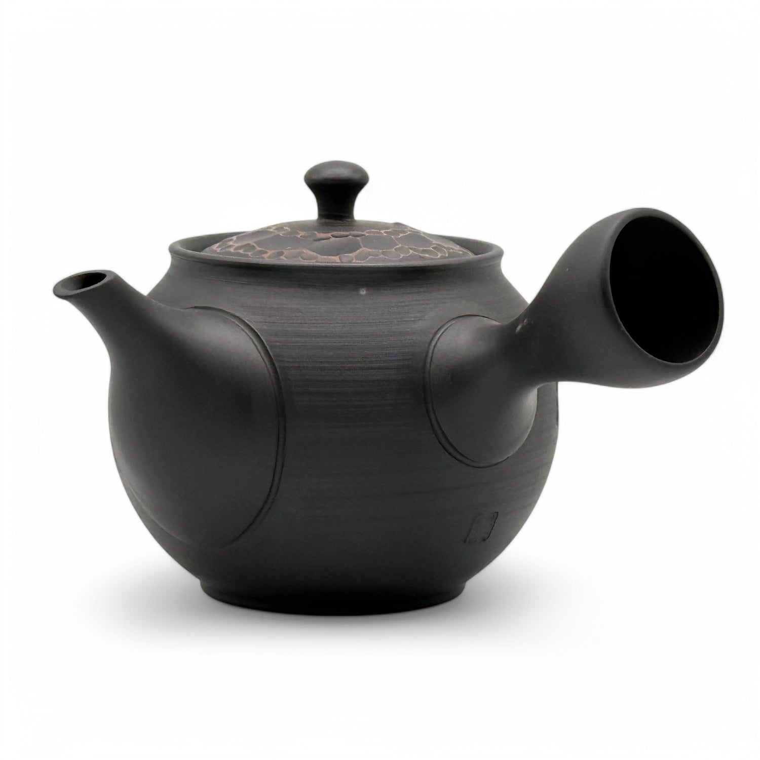 Uroko Black Tokoname-yaki Kyusu - Japanese Teapot