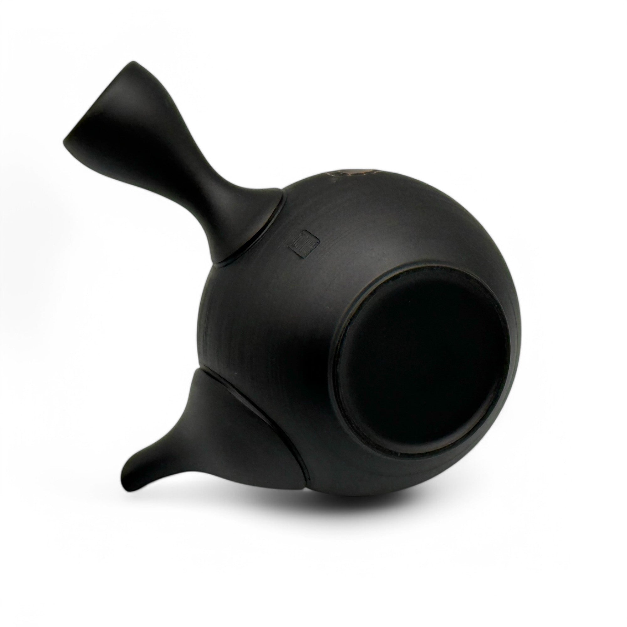 Uroko Black Tokoname-yaki Kyusu - Japanese Teapot