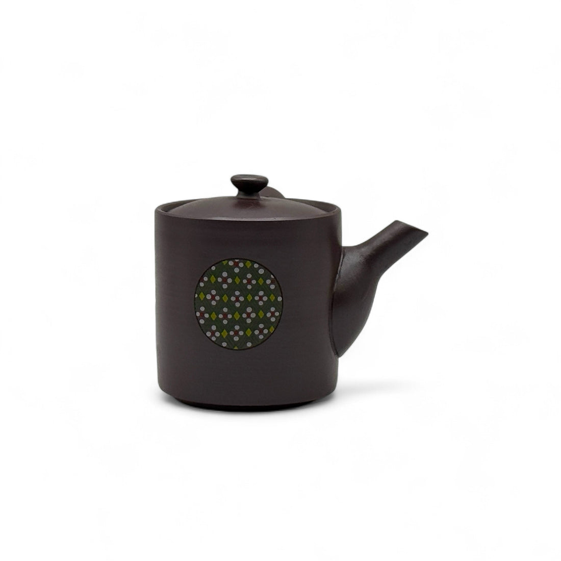 Kiritate Yuzen Banko-yaki Mini Kyusu - Japanese Mini Teapot