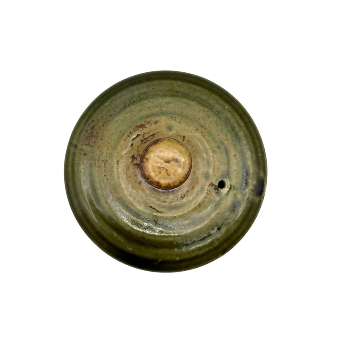 Irabo Earthenware Brown Tea Lid (Replacement) - Japanese Tea Lid
