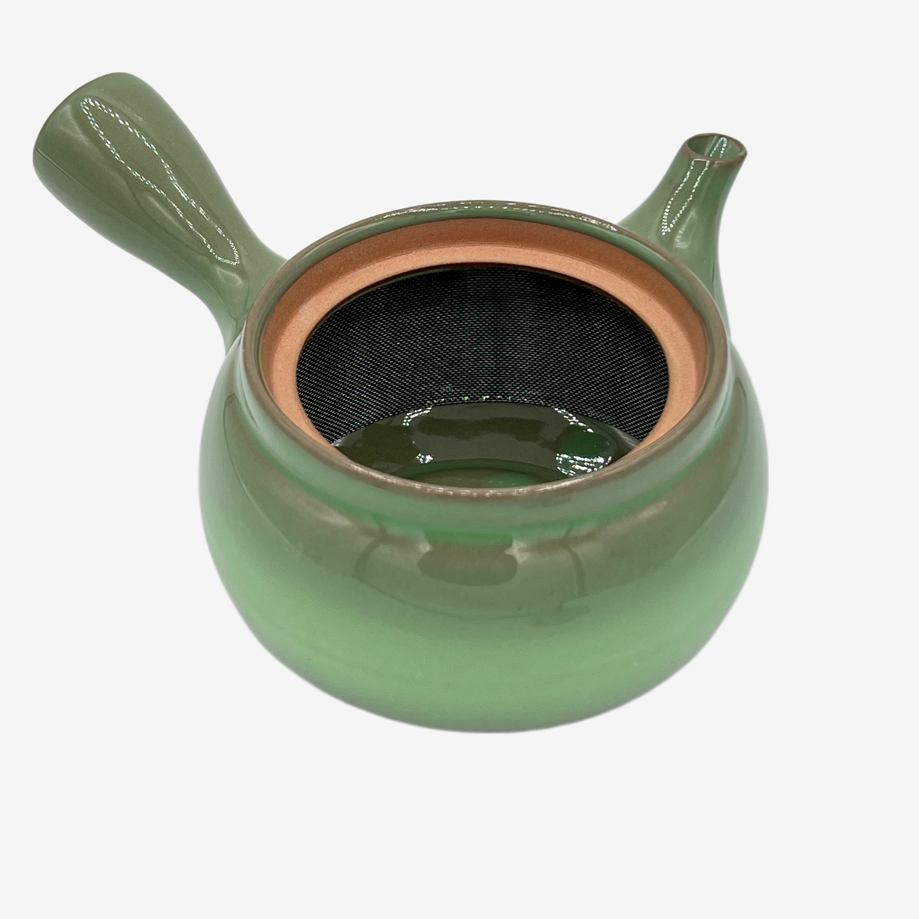 Ryokusuien Green Kyusu - Japanese Teapot Teaware Inoue Tea