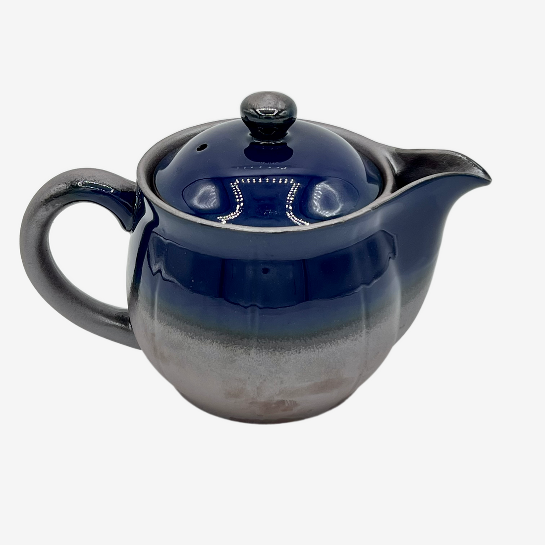 Midnight Blue Kyusu - Japanese Teapot Teaware Inoue Tea